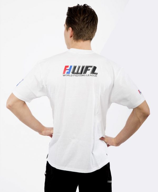 Official WFL T-Shirt White Back