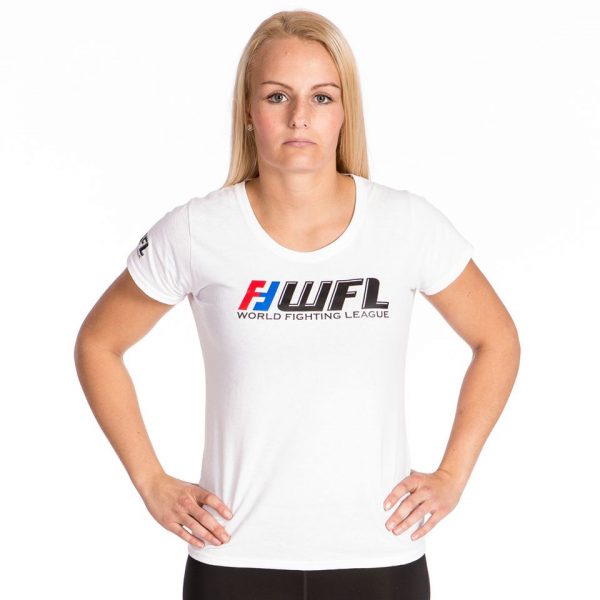 Official WFL T-Shirt White Front (Women)